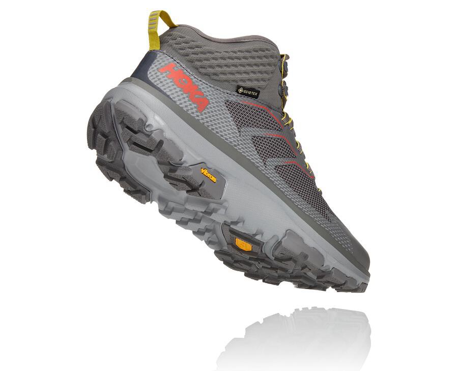 Botas De Montaña Hoka One One Hombre Grises - Toa Gore-Tex - JWNG56123